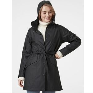 Helly Hansen Kirkwall Hooded Raincoat **Stains - Size L